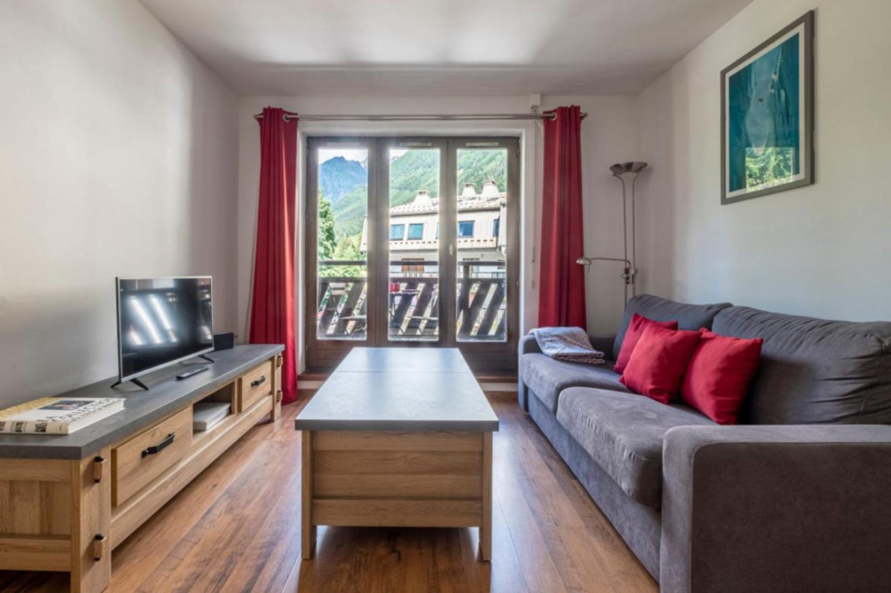 Modern Apt With Balcony In The Center Of Chamonix Esterno foto