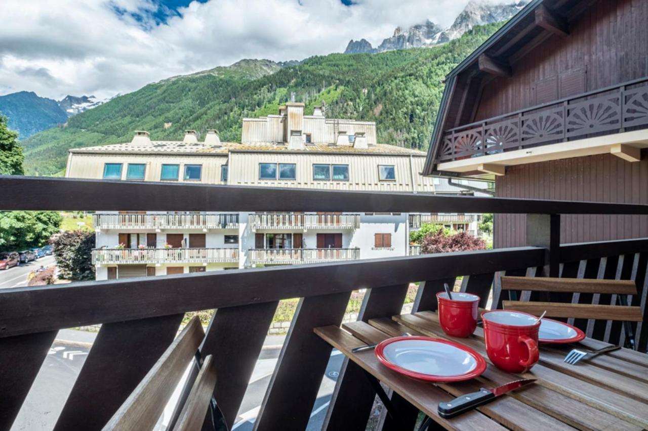 Modern Apt With Balcony In The Center Of Chamonix Esterno foto
