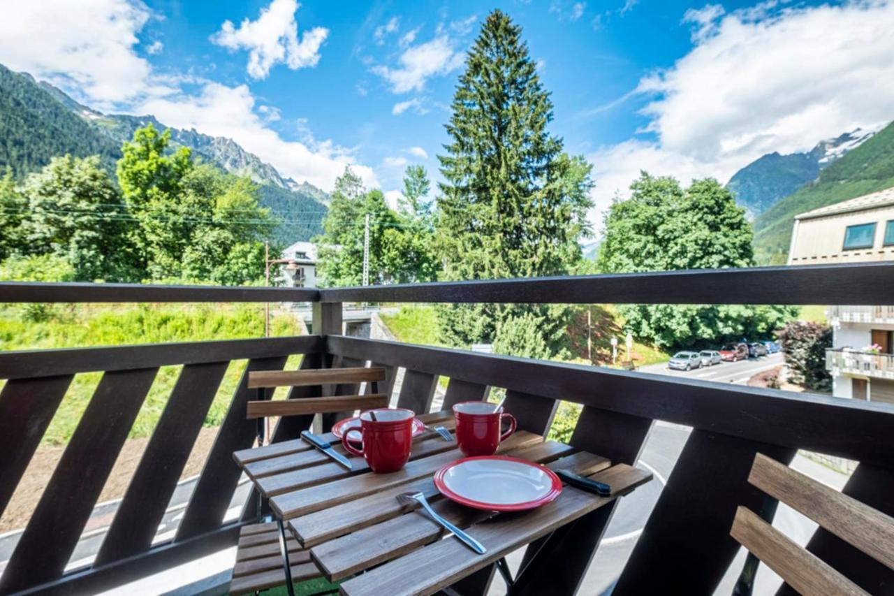 Modern Apt With Balcony In The Center Of Chamonix Esterno foto